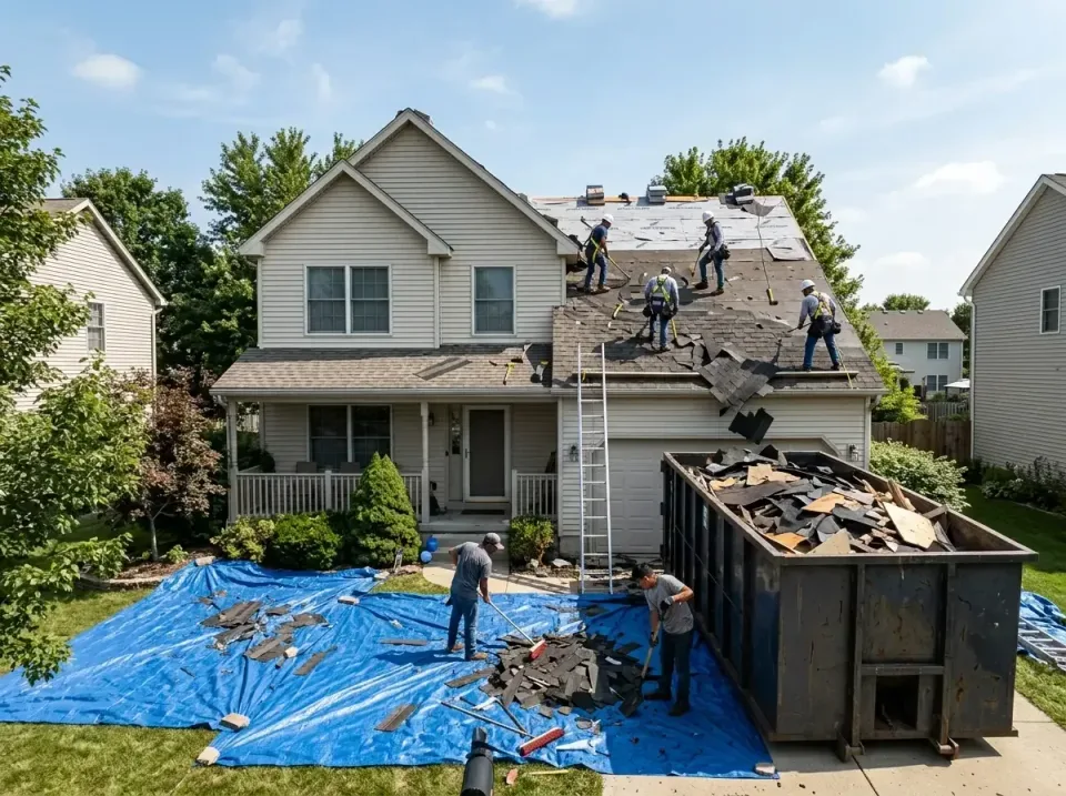 roof-replacement-debris-remova-004 — frequently asked questions, Cheapest Dumpster Rentals in Marseilles, IL